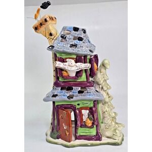 Blue Sky Clayworks HOWLIN MANSION HALLOWEEN T Lite Candle House